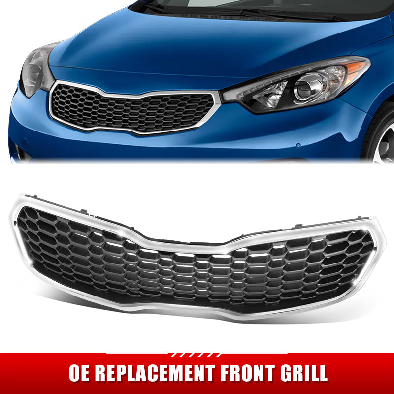 Factory Replacement Grille <br>14-16 Kia Forte/5