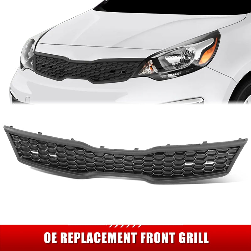 Factory Replacement Grille <br>16-17 Kia Rio