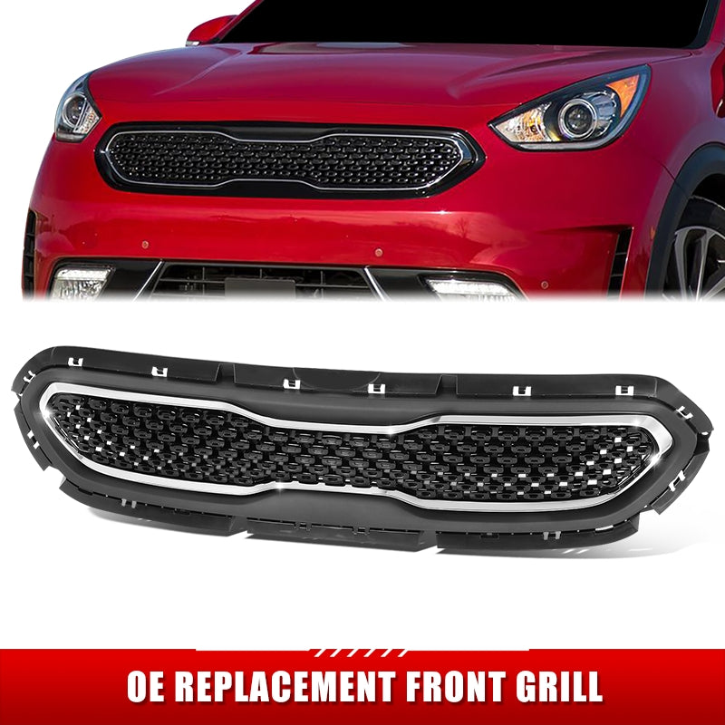 Factory Replacement Grille <br>17-19 Kia Niro