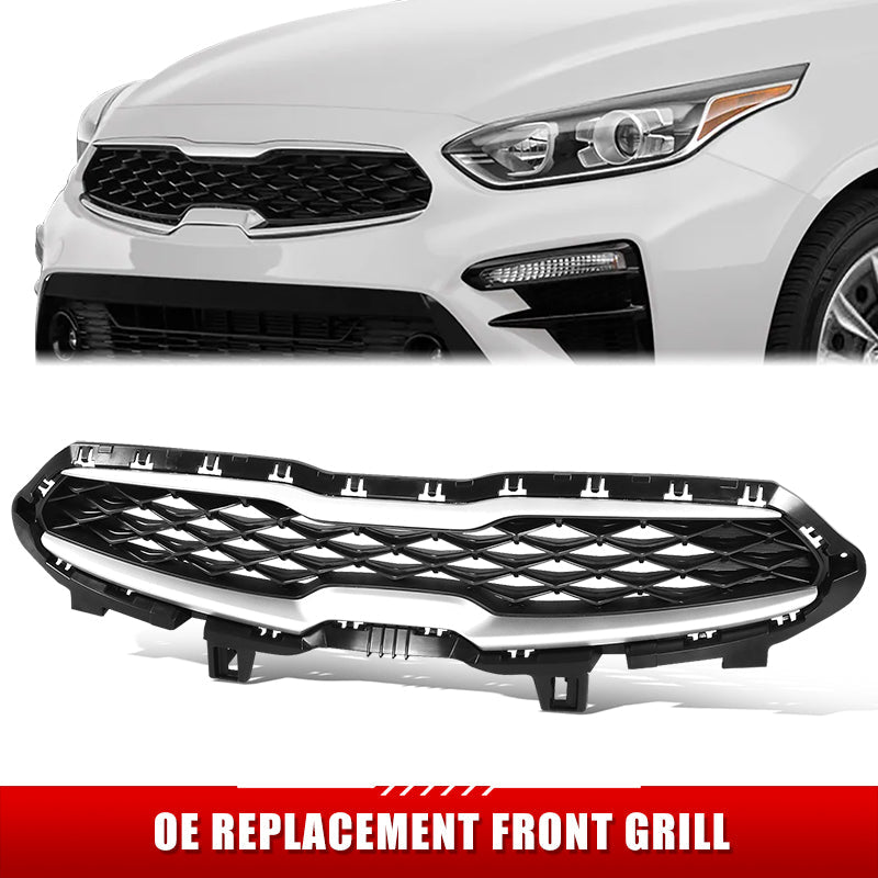 Factory Replacement Grille <br>19-21 Kia Forte FE,LXS 4Dr