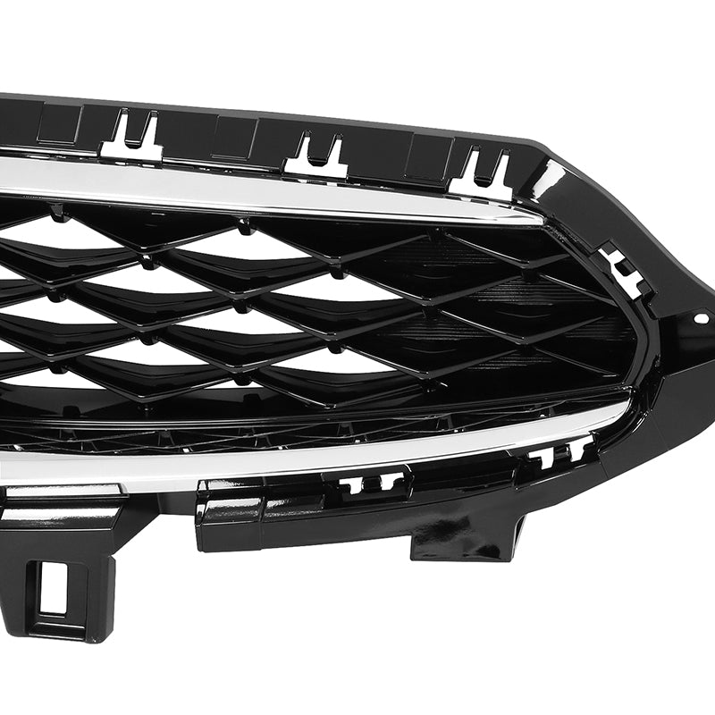 Factory Replacement Grille <br>19-21 Kia Forte EX, S 4Dr