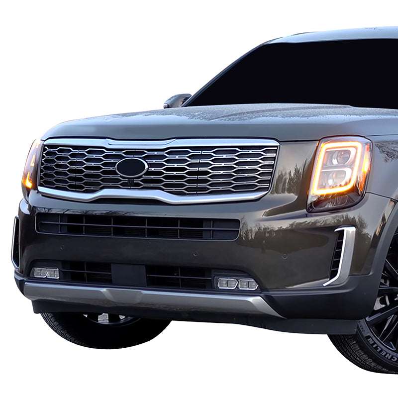 Factory Replacement Grille <br>20-22 Kia Telluride SX/Limited