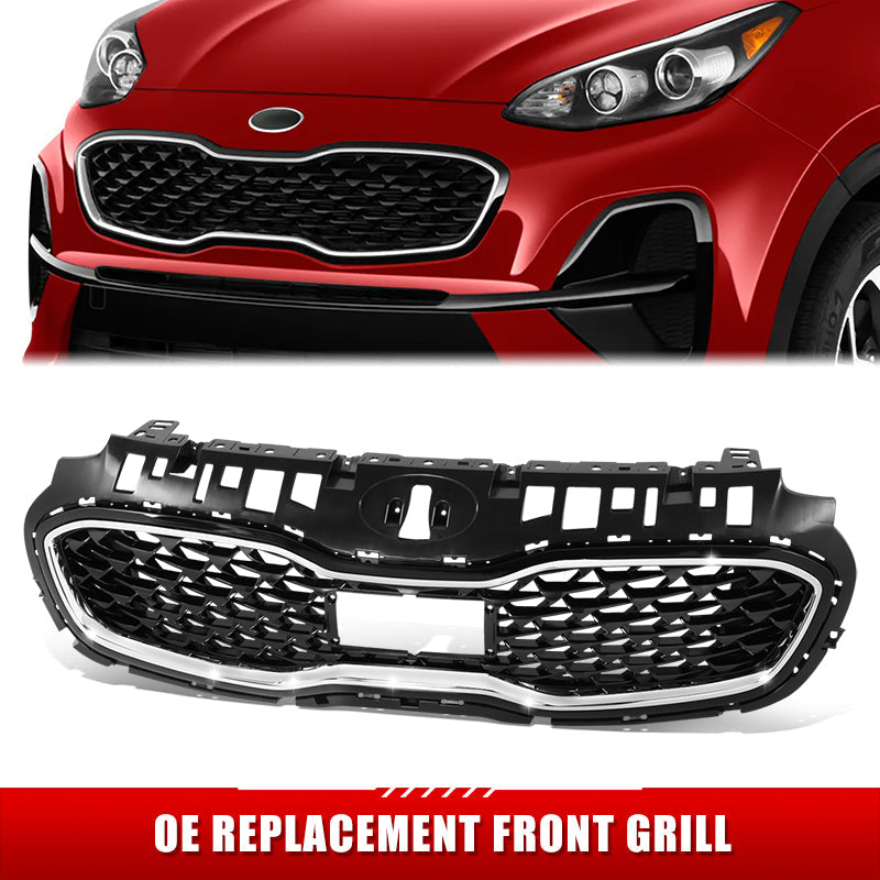 Factory Replacement Grille <br>20-22 Kia Sportage