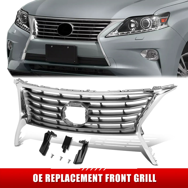 Factory Replacement Horizontal Slats Grille <br> 13-15 Lexus RX350