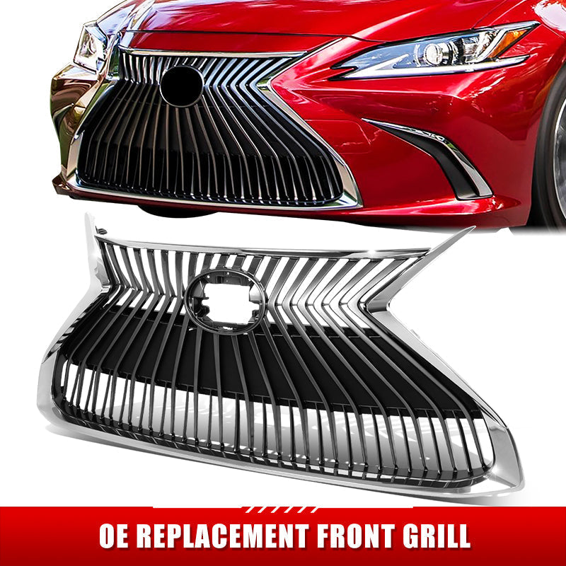 Factory Replacement Vertical Slats Grille <br> 19-21 Lexus ES350