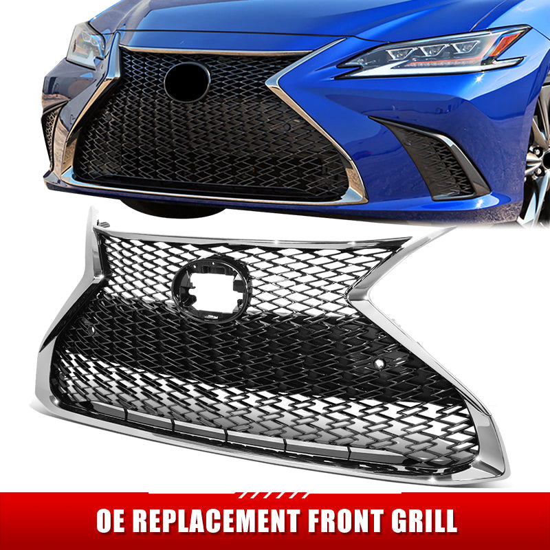 Factory Replacement Diamond Mesh Grille <br> 19-22 Lexus ES350