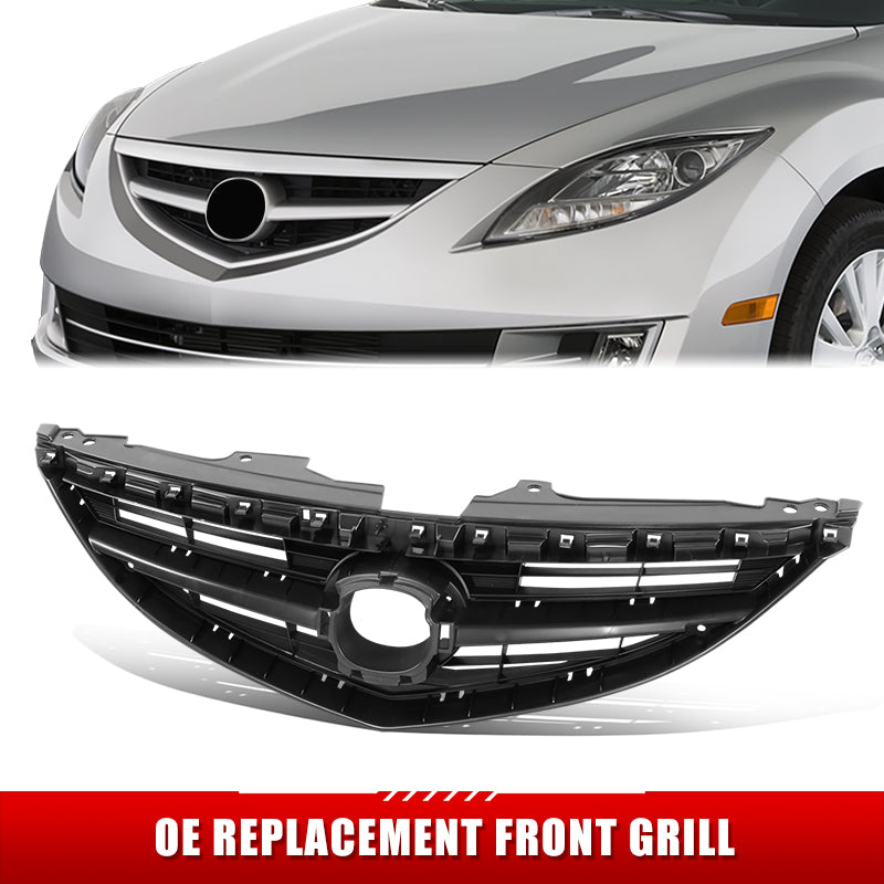 Factory Replacement Grille <br>09-13 Mazda 6