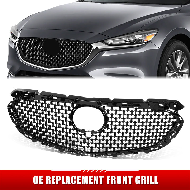 Factory Replacement Grille <br>18-20 Mazda 6