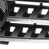 Factory Replacement Black Horizontal Slats Grille <br> 06-08 Benz ML320/350/500/550