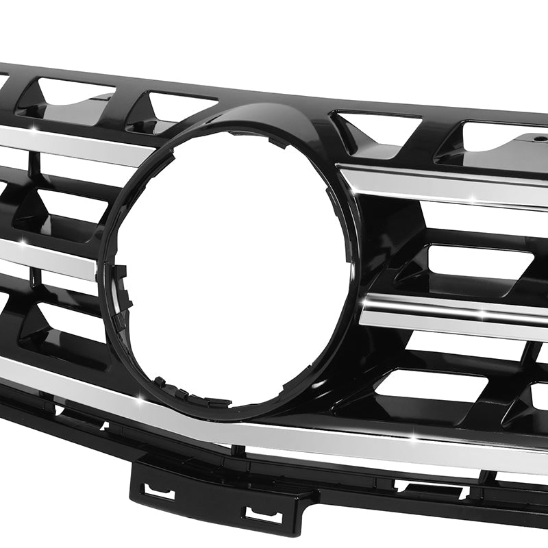 Factory Replacement Horizontal Slat Grille <br> 12-15 Benz ML350/550/63 AMG