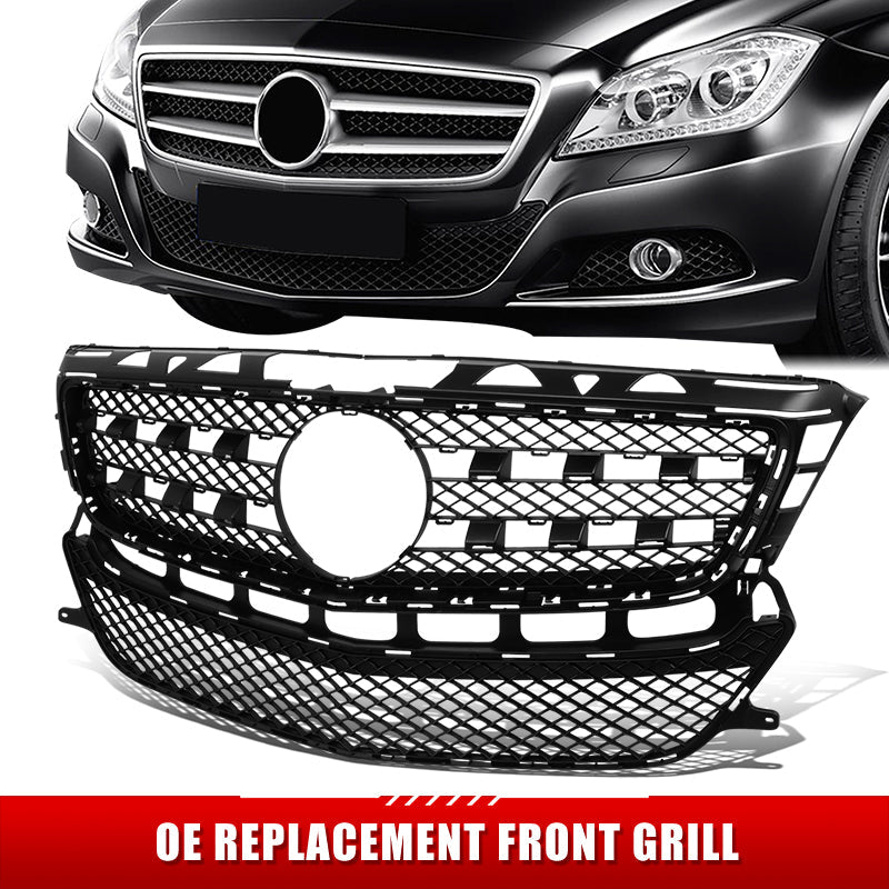 Factory Replacement Diamond Mesh Grille <br> 12-15 Benz CLS550