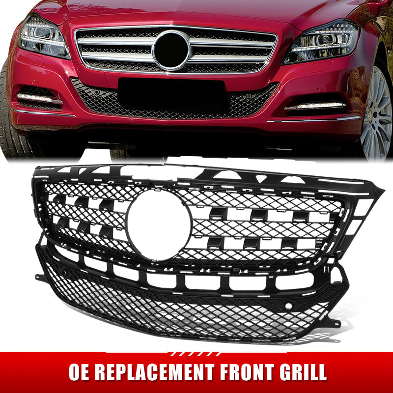 Factory Replacement Diamond Mesh Grille <br> 12-15 Benz CLS550