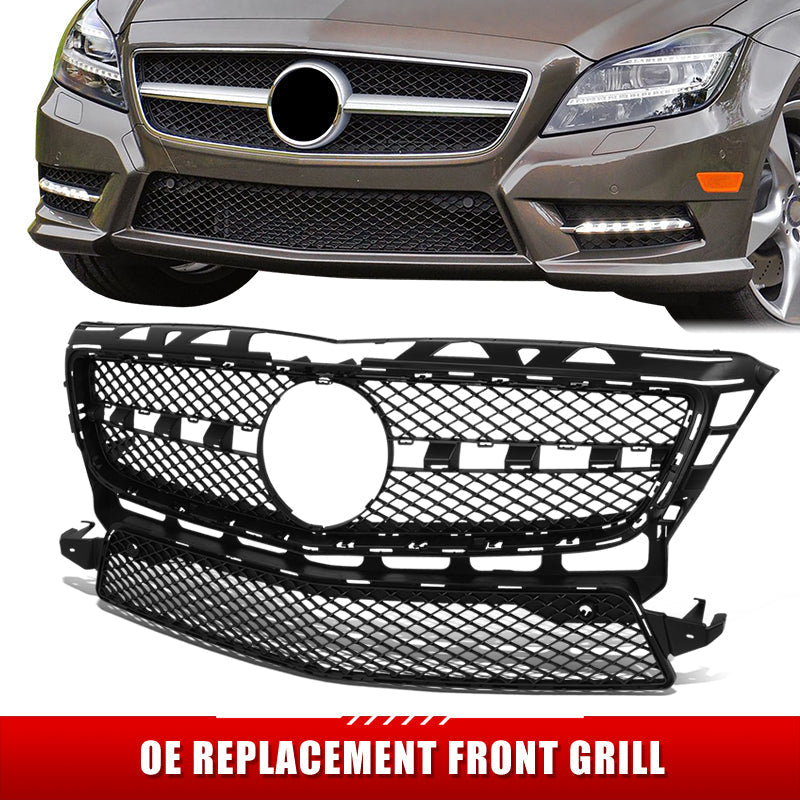 Factory Replacement Diamond Mesh Grille <br> 12-15 Benz CLS550