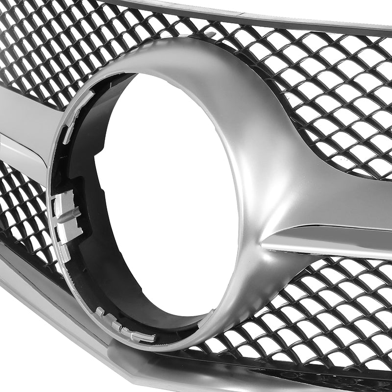 Factory Replacement Diamond Mesh Grille <br> 14-17 Benz E350/400/550