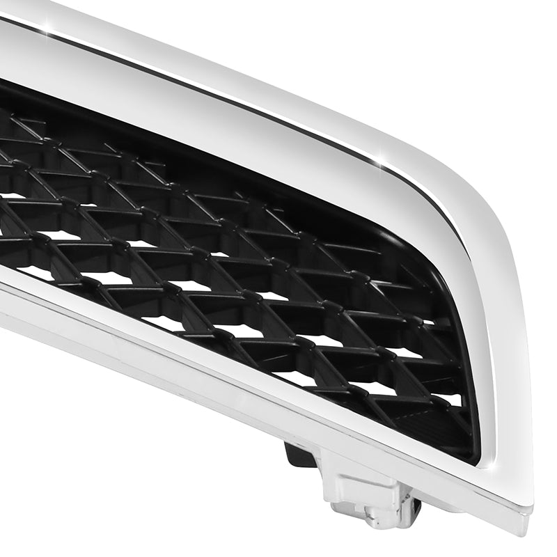 Factory Replacement Grille <br>08-15 MIT Lancer w/o Ralliart