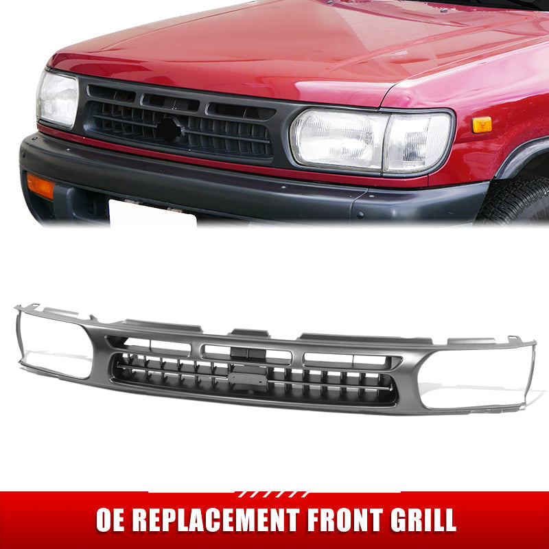 Factory Replacement Grille (Dark Argent) <br>96-99 Nissan Pathfinder