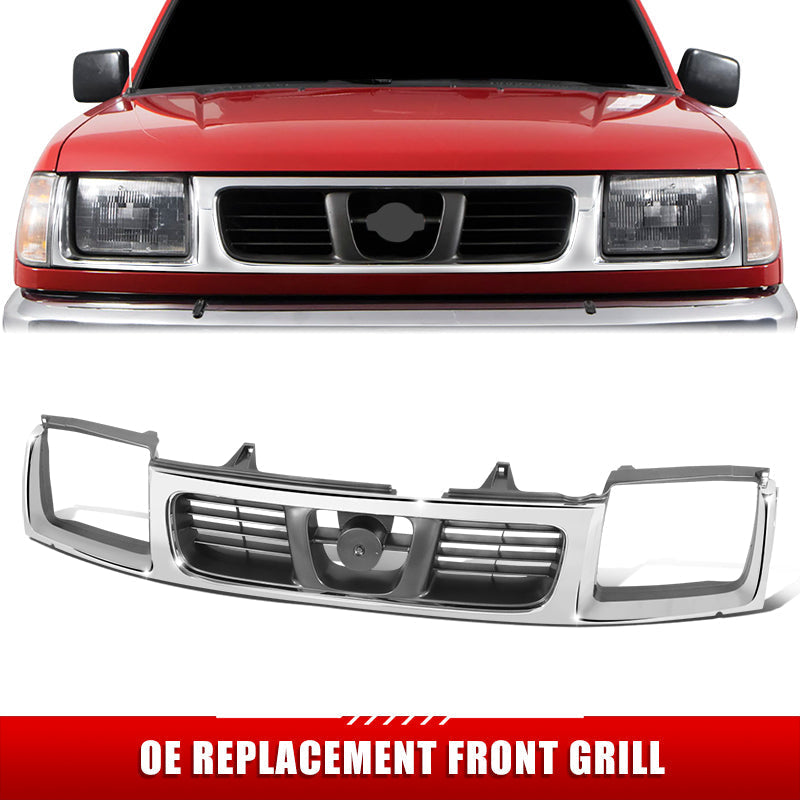 Factory Replacement Grille <br>98-00 Nissan Frontier XE, SE