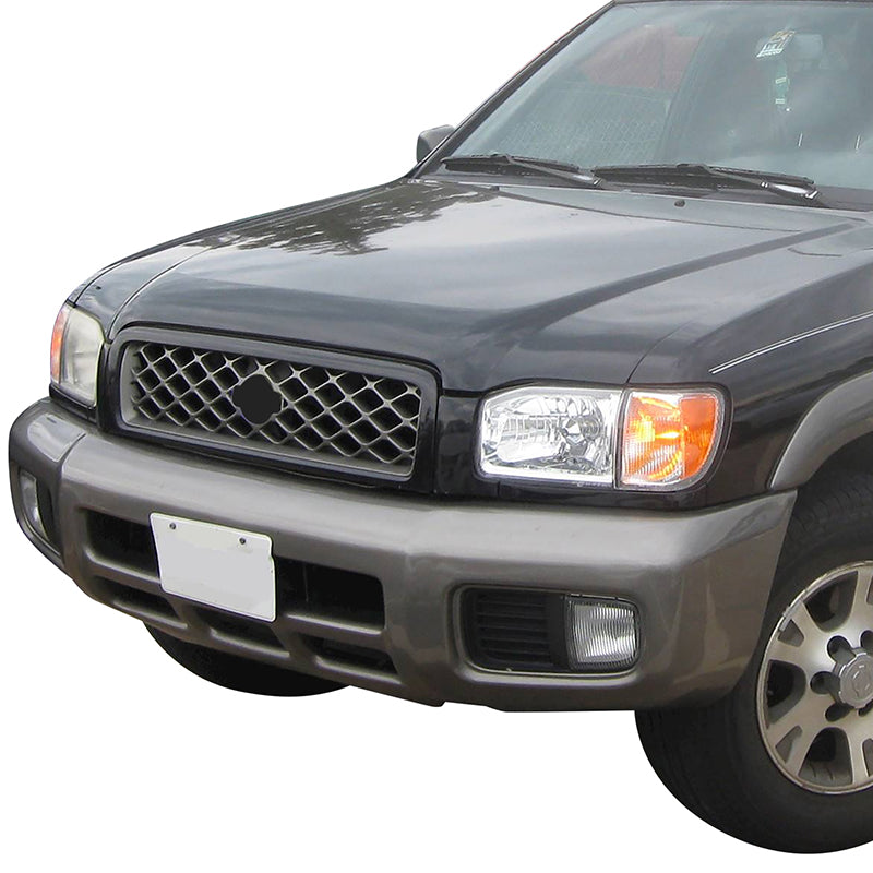 Factory Replacement Grille <br>99-01 Nissan Pathfinder W/Black Moulding