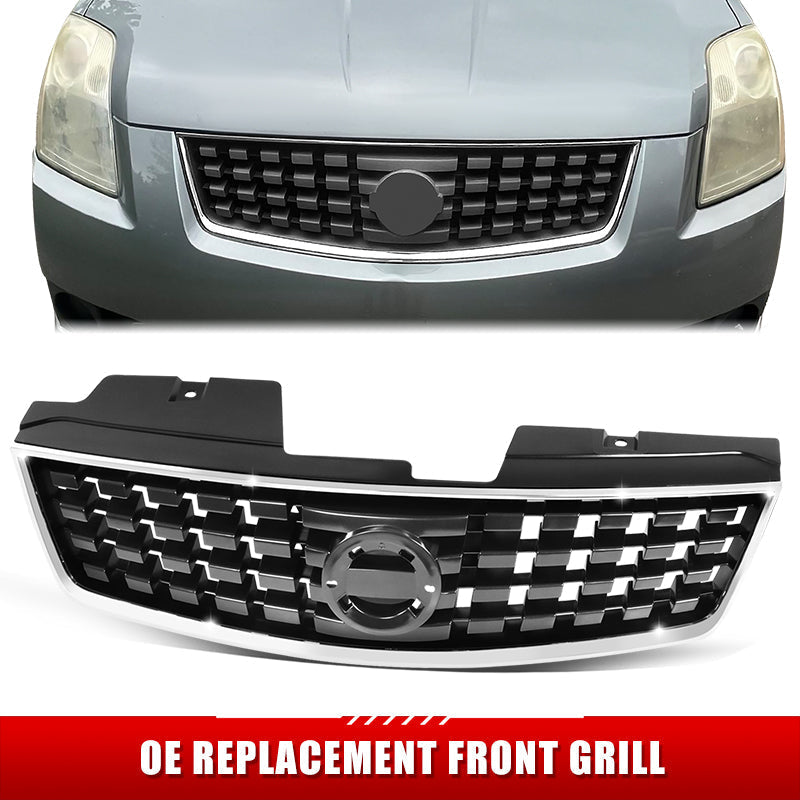 Factory Replacement Grille <br>08-09 Nissan Sentra