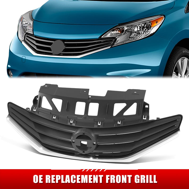 Factory Replacement Grille <br>14-16 Nissan Versa