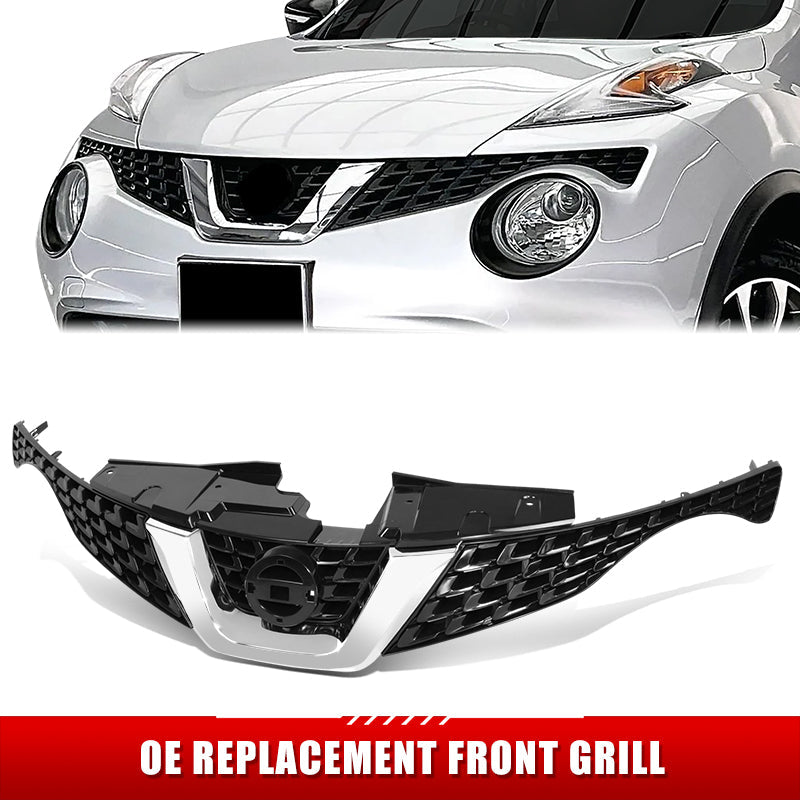 Factory Replacement Square Mesh Grille <br> 15-16 Nissan Juke S SL SV