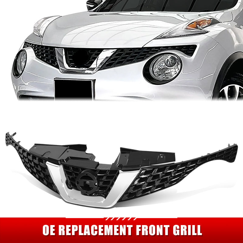 Factory Replacement Square Mesh Grille <br> 15-16 Nissan Juke S SL SV