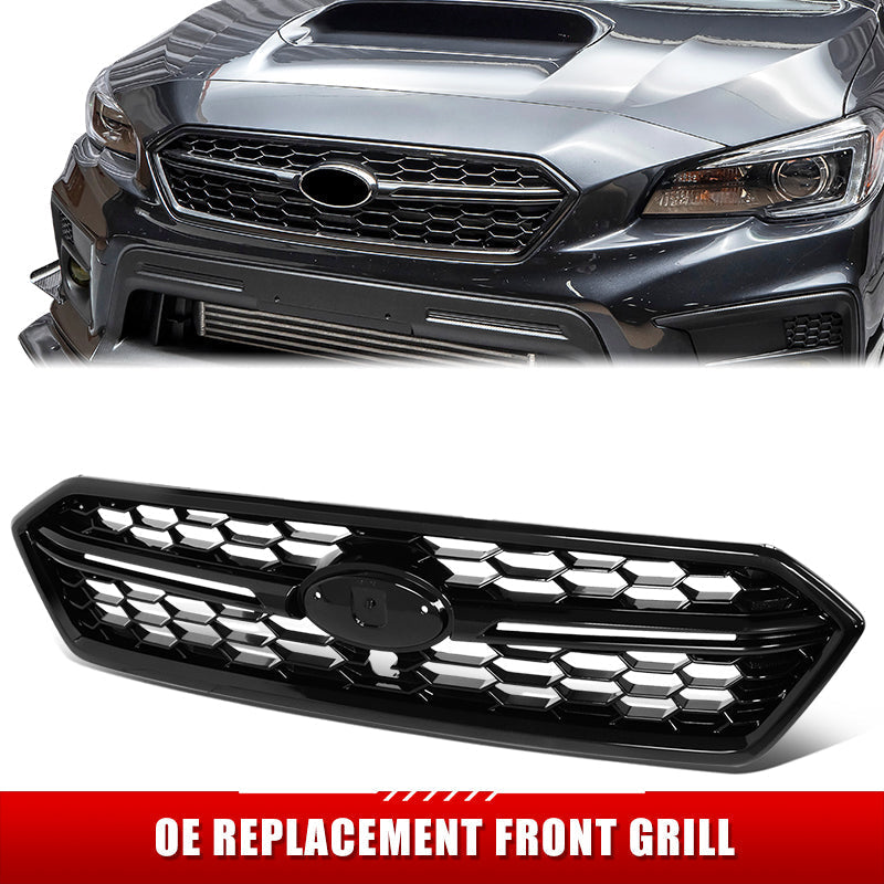 Factory Replacement Honeycomb Mesh Grille <br> 2018 Suaru WRX STI