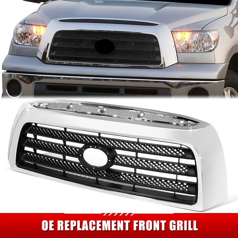 Factory Replacement Horizontal Slats Grille <br> 07-09 Toyota Tundra