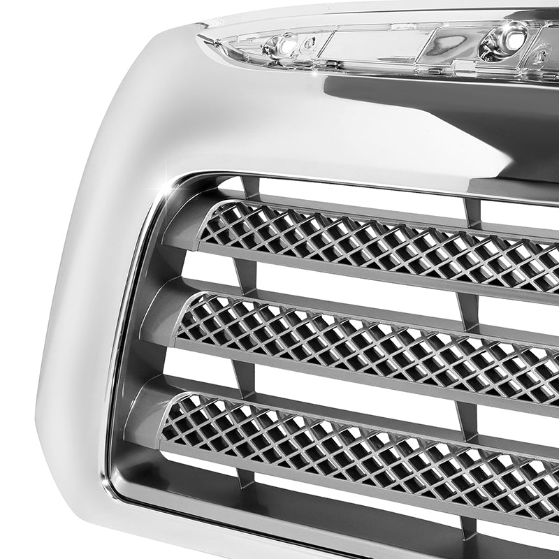 Factory Replacement Horizontal Slats Grille <br> 07-09 Toyota Tundra