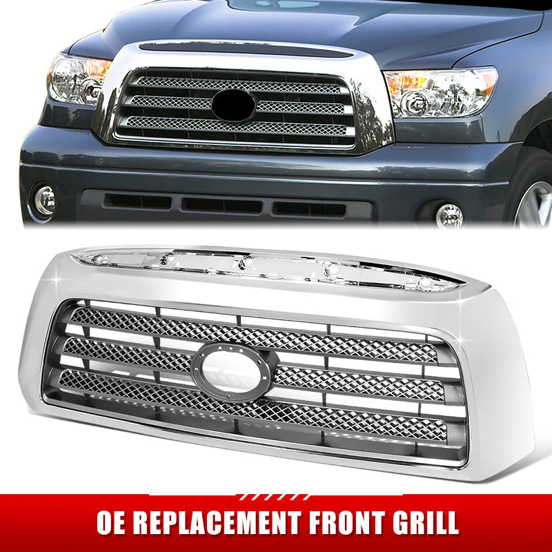 Factory Replacement Horizontal Slats Grille <br> 07-09 Toyota Tundra