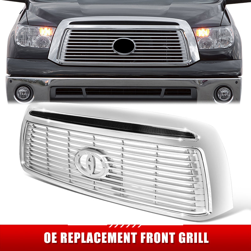 Factory Replacement Horizontal Slats Grille <br> 10-13 Toyota Tundra