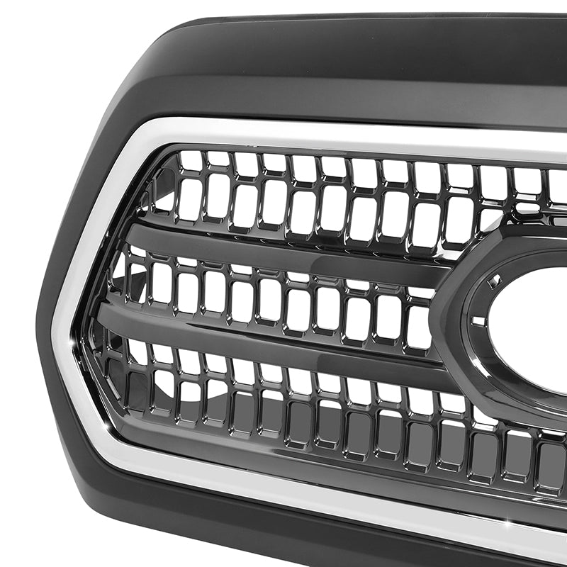 Factory Replacement Grille w/Badge Slot <br> 16-17 Toyota Tacoma TRD Sport