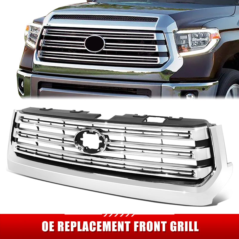 Factory Replacement Horizontal Slots Grille <br> 18-21 Toyota Tundra Standard