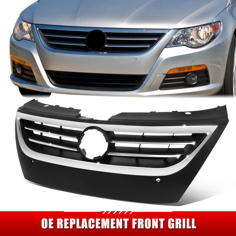 Factory Replacement Horizontal Slots Grille <br> 09-12 Volkswagen CC