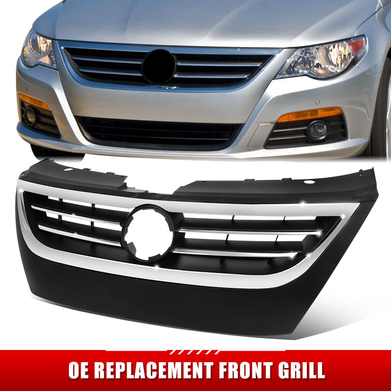 Factory Replacement Horizontal Slots Grille <br> 09-12 Volkswagen CC