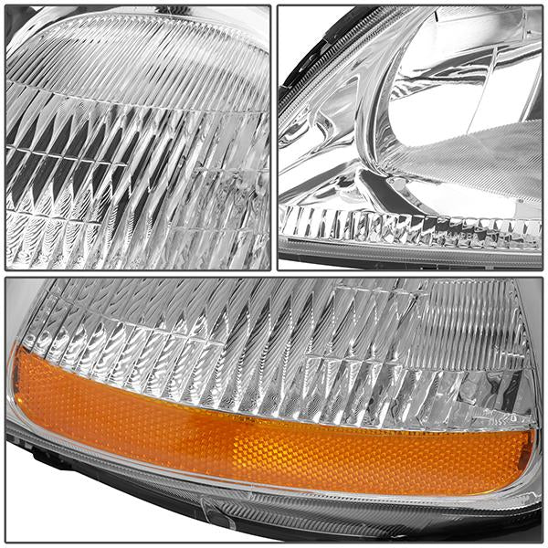 Factory Style Headlight (Left) <br>96-98 Honda Civic