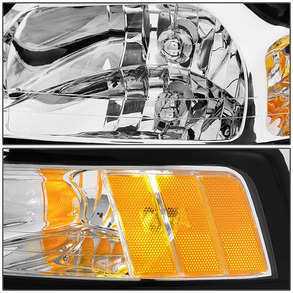 Factory Style Headlight (Left) <br>99-04 Ford Mustang