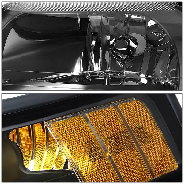 Factory Style Headlight (Left) <br>99-04 Ford Mustang