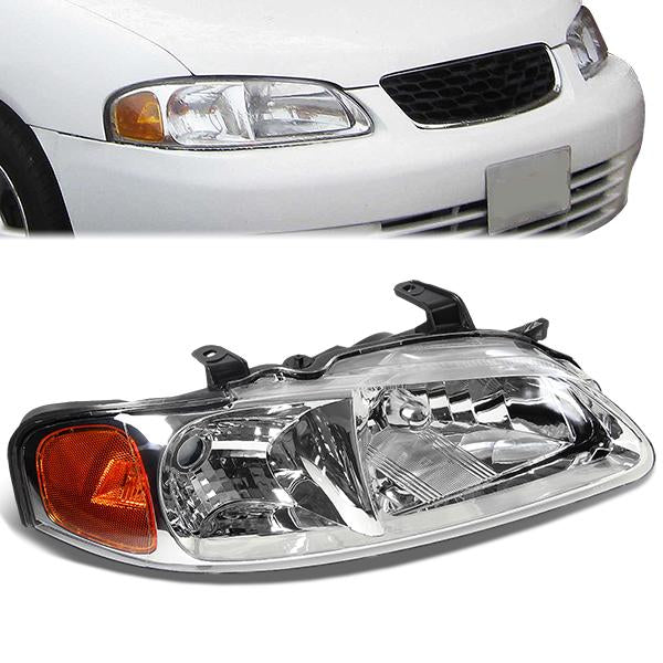 Factory Style Headlight (Right) <br>00-03 Nissan Sentra B15