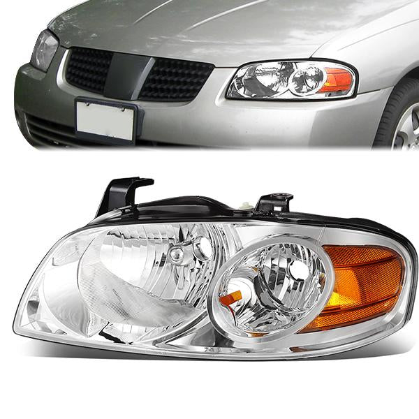 Factory Style Headlight (Left) <br>04-06 Nissan Sentra