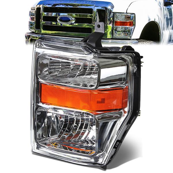 Factory Style Headlight (Left) <br>08-10 Ford F25 - F550 Super Duty