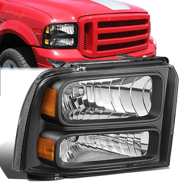 Factory Style Headlight (Right) <br>05-07 Ford F-250 - F-550 Super Duty