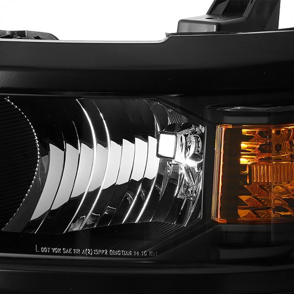 Factory Style Headlight (Left) <br>14-15 Chevy Silverado 1500