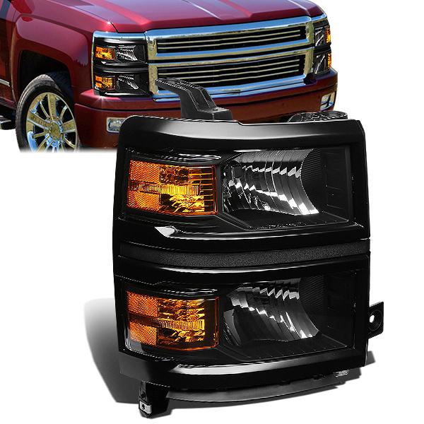 Factory Style Headlight (Right) <br>14-15 Chevy Silverado 1500