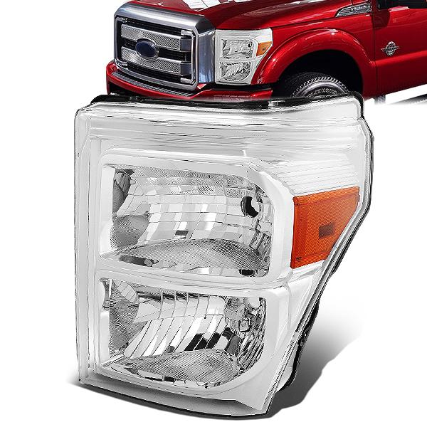 Factory Style Headlight (Left) <br>11-16 Ford F-250 - F-550 Super Duty