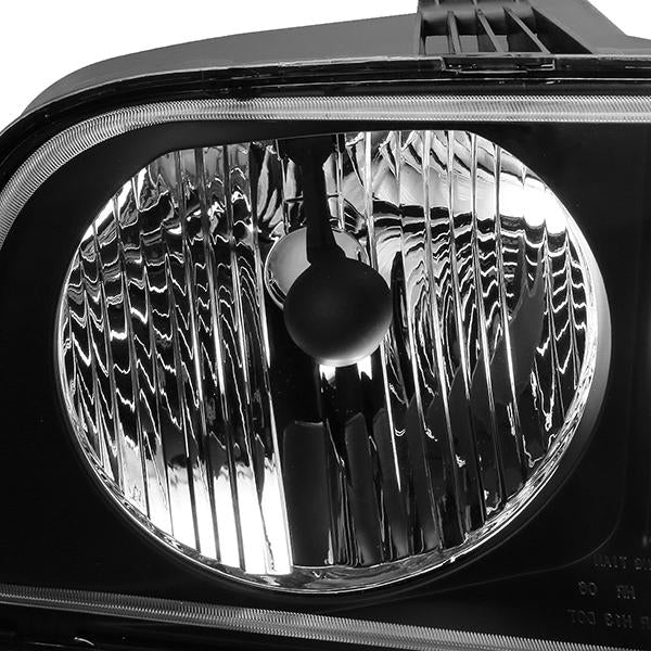 Factory Style Headlight (Right) <br>05-09 Ford Mustang