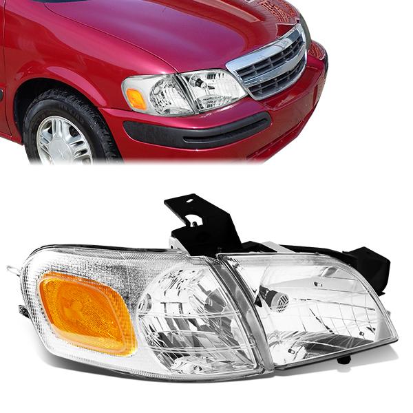 Factory Style Headlight (Right) <br>97-05 Chevy Venture, 97-04 Oldsmobile Silhouette