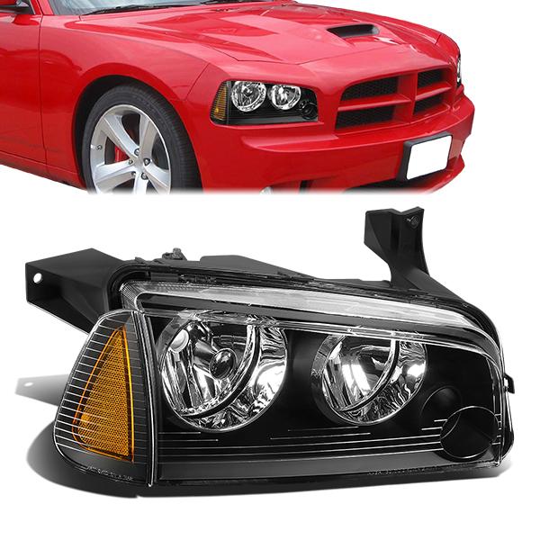 Factory Style Headlight (Right) <br>06-10 Dodge Charger