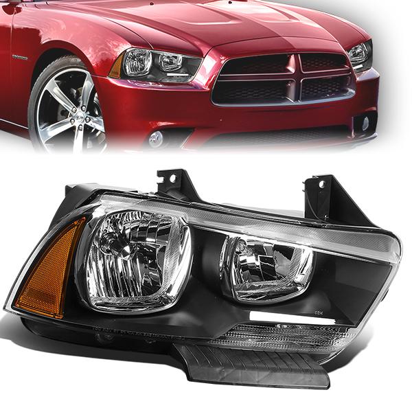 Factory Style Headlight (Right) <br>11-14 Dodge Charge