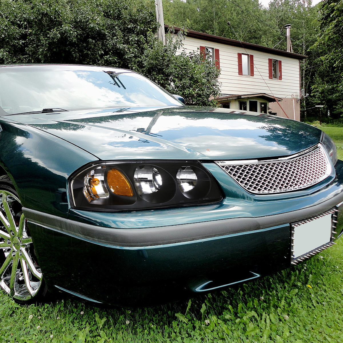 Factory Style Headlight (Left) <br>00-05 Checy Impala